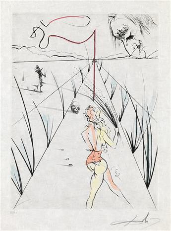 SALVADOR DALÍ La Venus aux Fourrure.